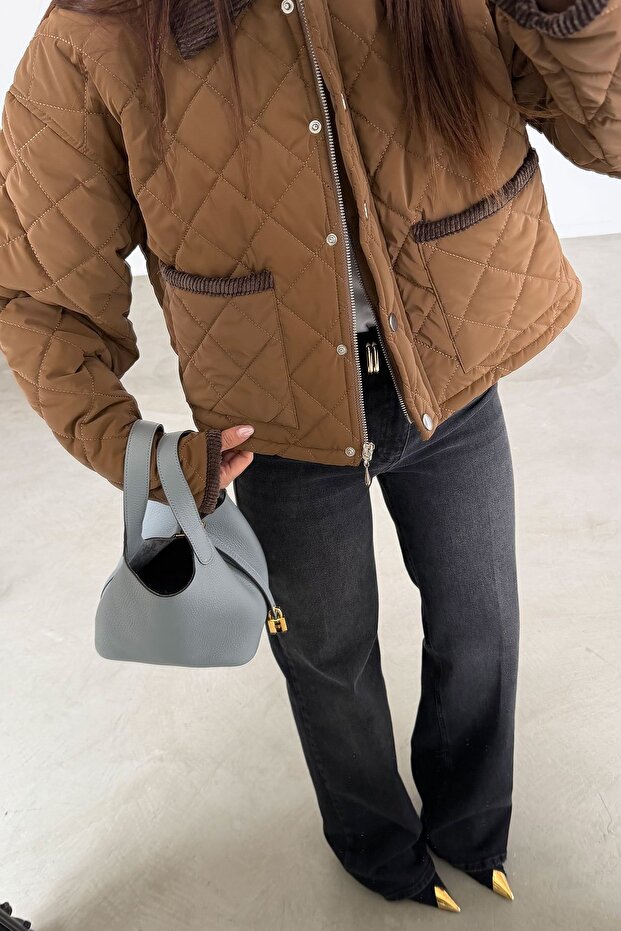 Kapitone Kısa Mont - 4