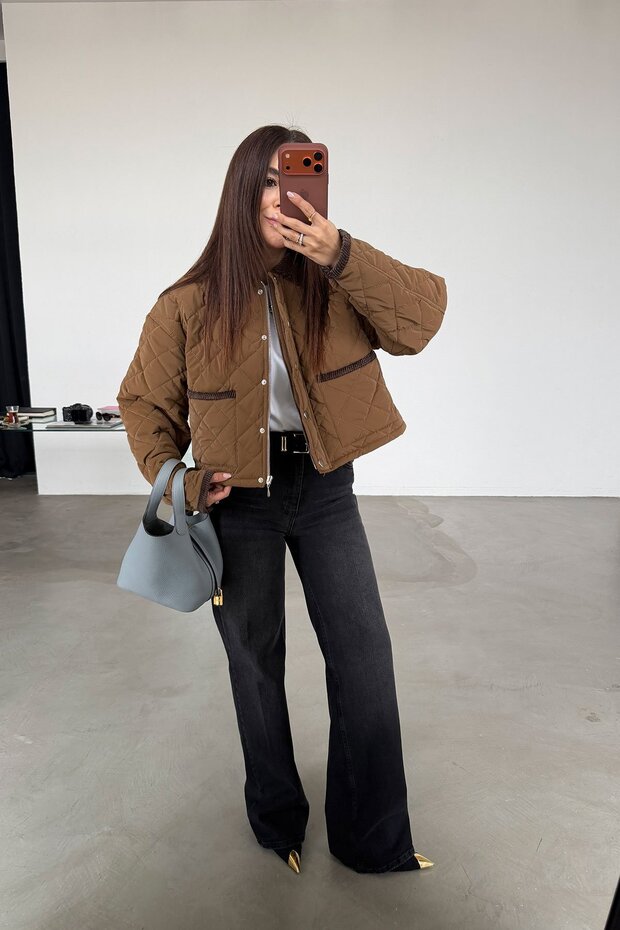 Kapitone Kısa Mont - 2