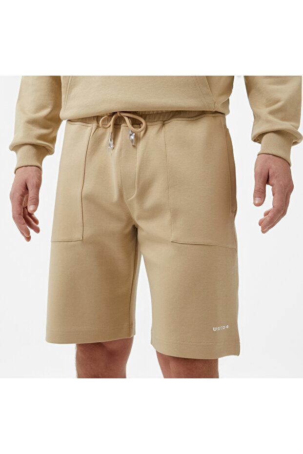 UNITED4 Erkek Bej Şort - 4