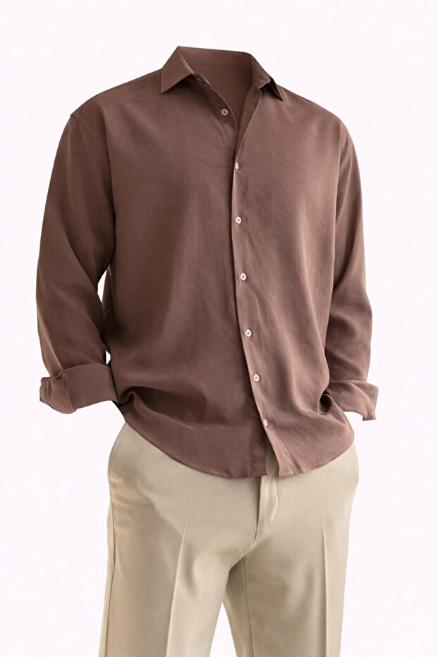 Άνετο Πουκάμισο Basic Modal - 2