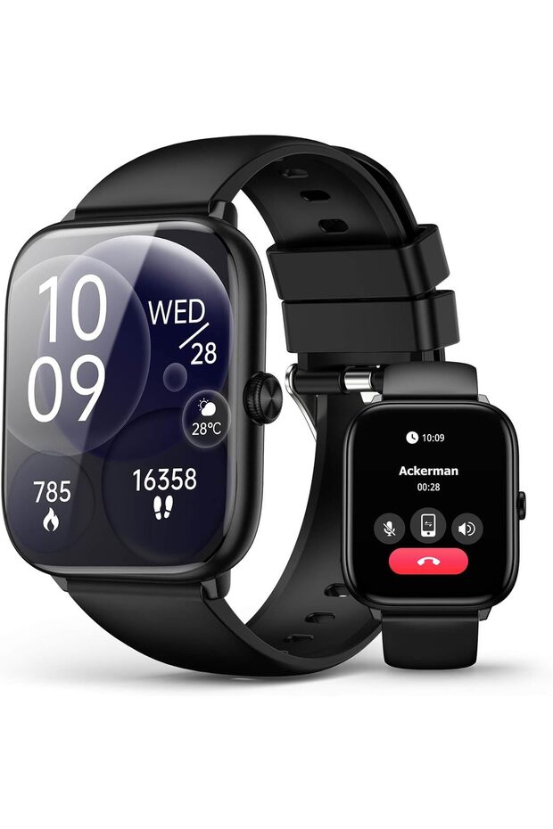 Smart Watch for Men with Bluetooth Call, 2.06" AMOLED Fitness Tracker