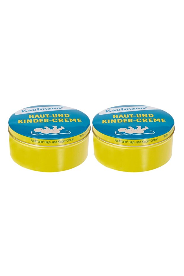 Haut Und Kinder Creme - Body Cream for Babies and Adults 250 ml X 2 Pcs