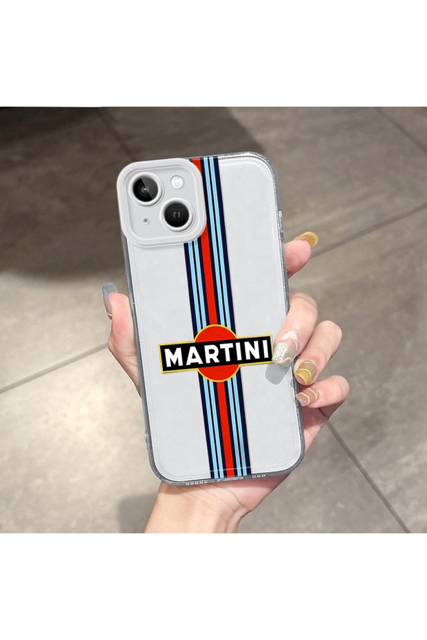 iPhone 13 Compatible Transparent Camera Protected Car Pattern Airbag Soft Silicone Phone Case