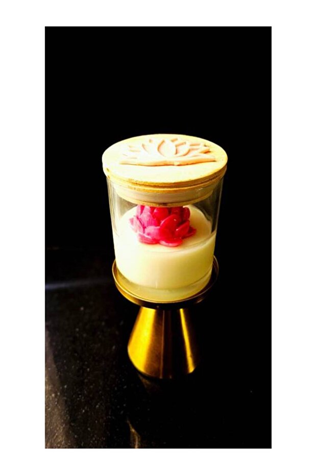 Naturally Scented Vegan Non-Toxic Pet-friendly Soy Candle - Rose - 250ml