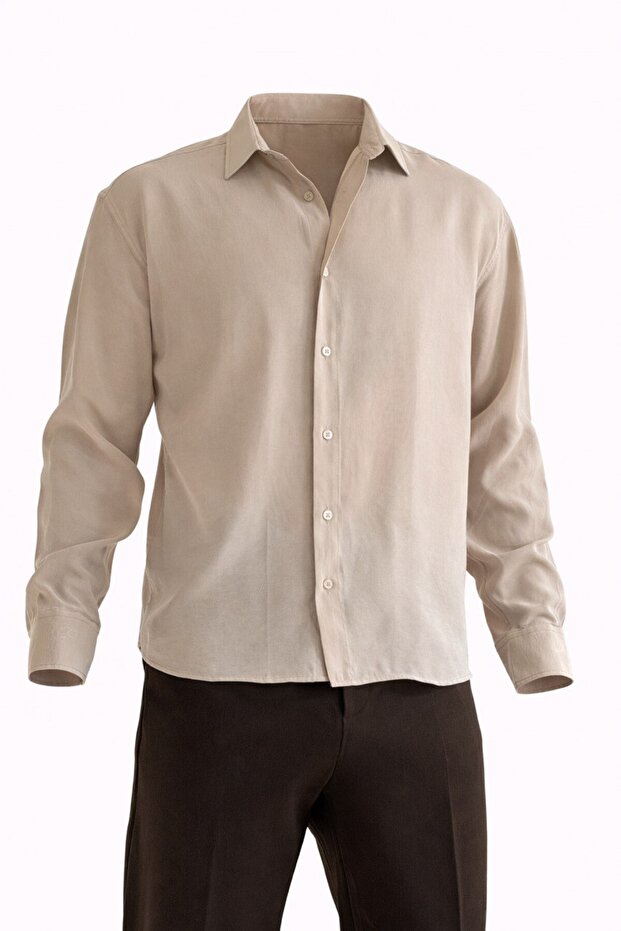 Rahat Kalıp Basic Modal Gömlek - 3