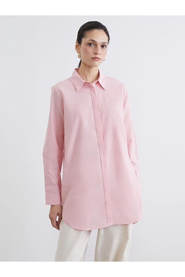 Textured Women's Shirt Tunic (S6)