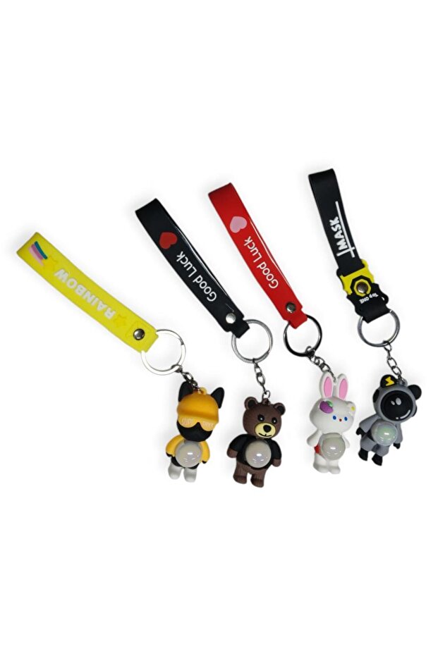 Silicone lighted keychain 48 - 2