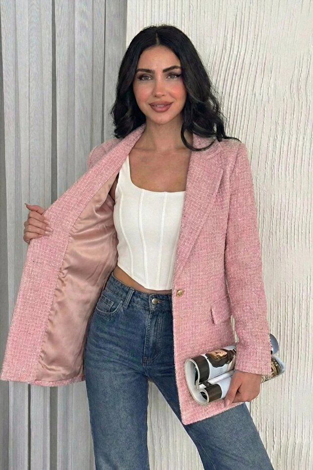 Tüvit Blazer Ceket - 2