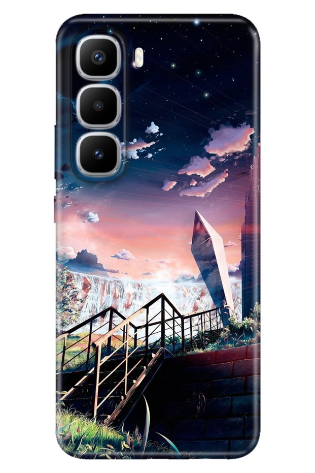 Infinix Hot 60 Pro+ Plus Case Decorative Silicone Printed Cover Empire State