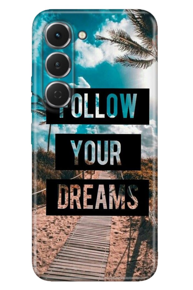 Spark 40 Pro Km6 Case Decorative Silicone Printed Cover Follow Your Dreams