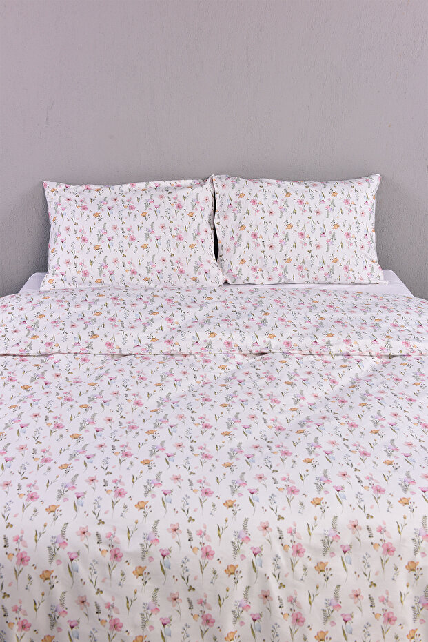 100% Cotton Floral Dream Double Duvet Cover Set