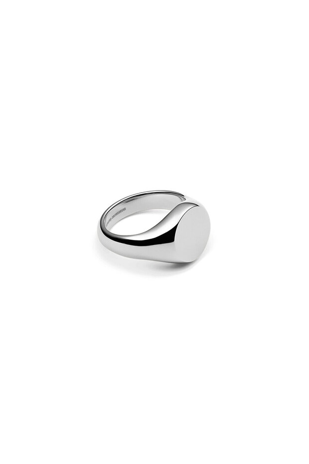 Classic Signet Ring Silver - 3