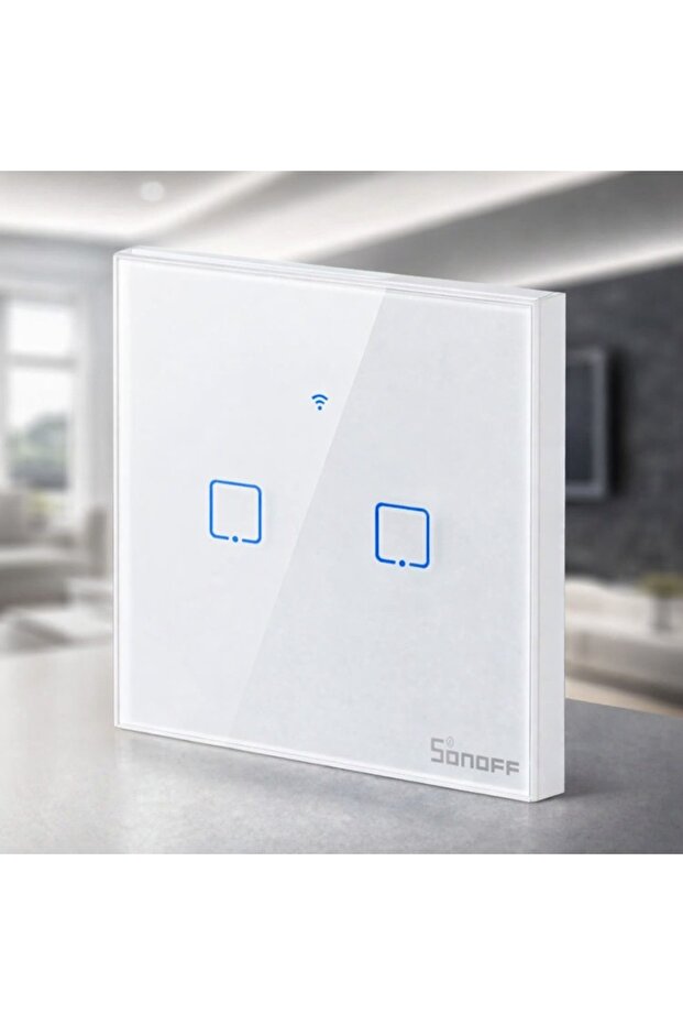 Smart Touch WiFi Switch 2 Channels - 2