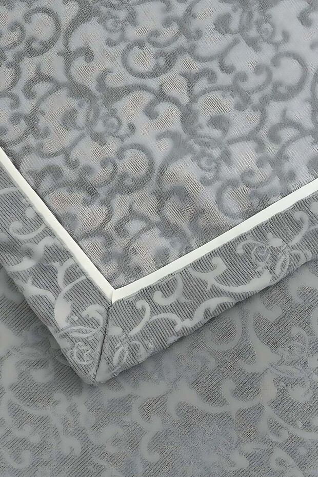 Style Anthracite Double Bedspread Set - 3