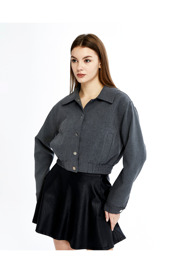 Kadın Bomber Ceket - 5