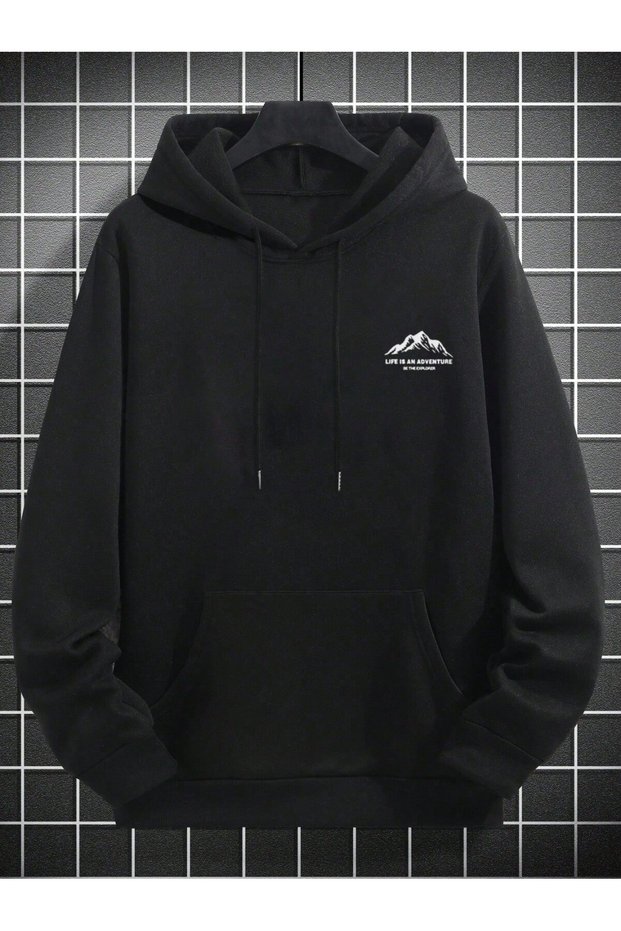 Sweatshirt Hooded Thick Fabric (Unisex)