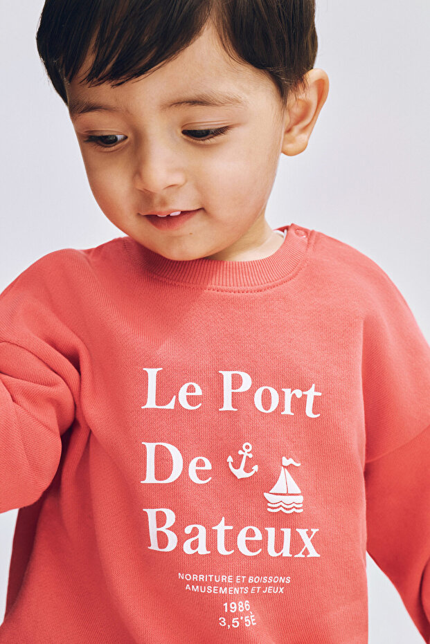 Baskılı Sweatshirt - 3