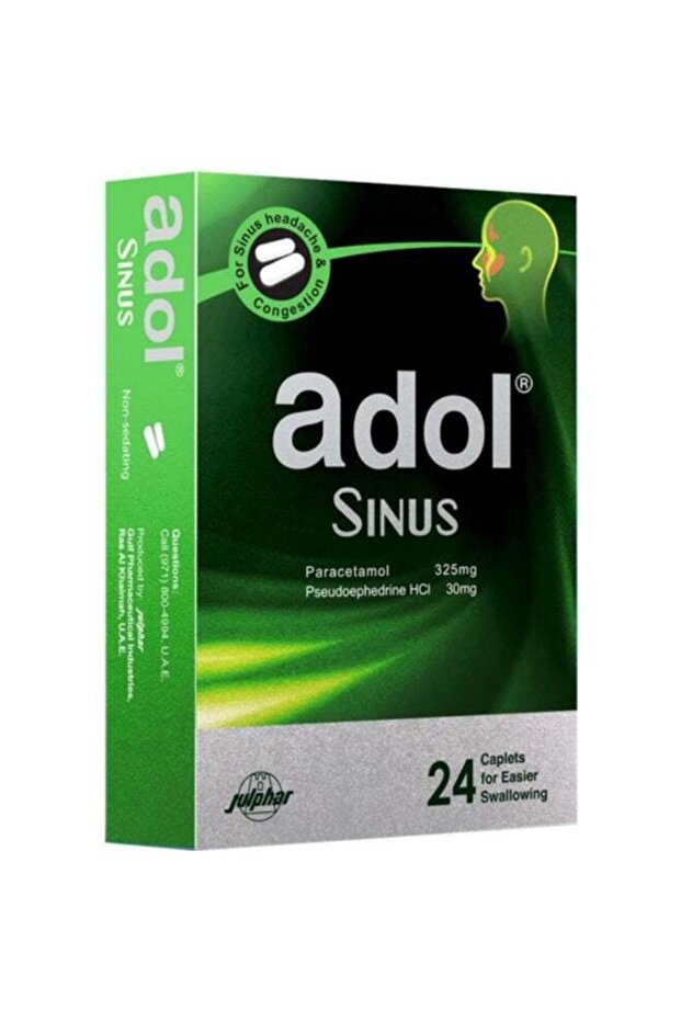 Julphar Sinus 24 Caplets - 1