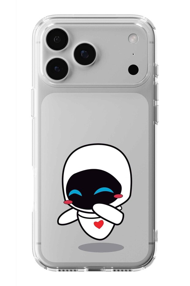 iPhone 17 Pro Max Compatible Eve Design Printed Transparent Case - 1