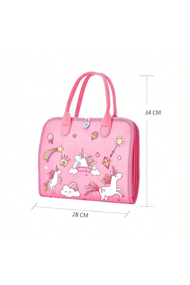 Montessori Educational , Sensory Textile Map with Interactive Elements - 2