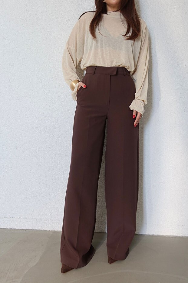 Klasik Basic Kumaş Pantolon - 2