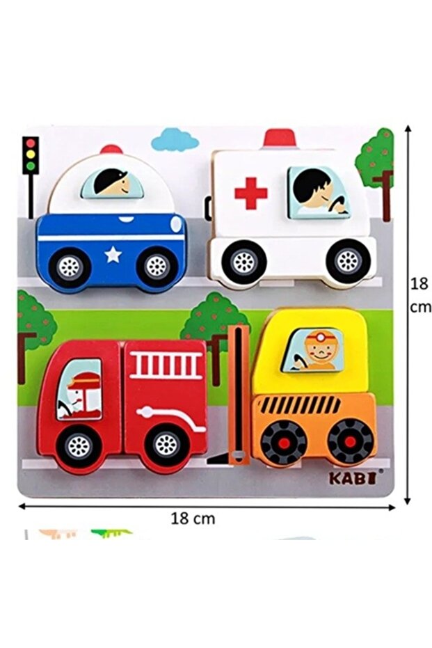 Puzzle 3D Montessori - 2