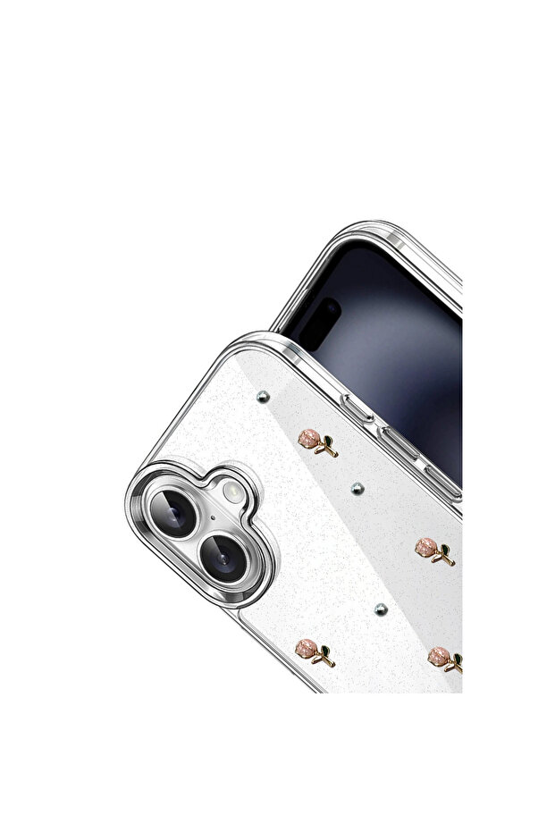 iPhone 16 Plus Bow Patterned Cover - Pattern 6 - 3