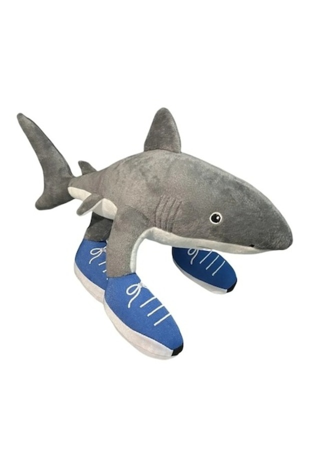 Brainrot Plush Keychain, Gray - 1