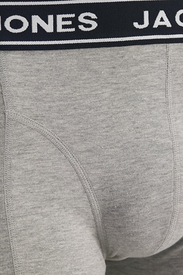 Erkek JACDANNY SOLID TRUNKS 3 PACK Pamuklu Boxer - 4