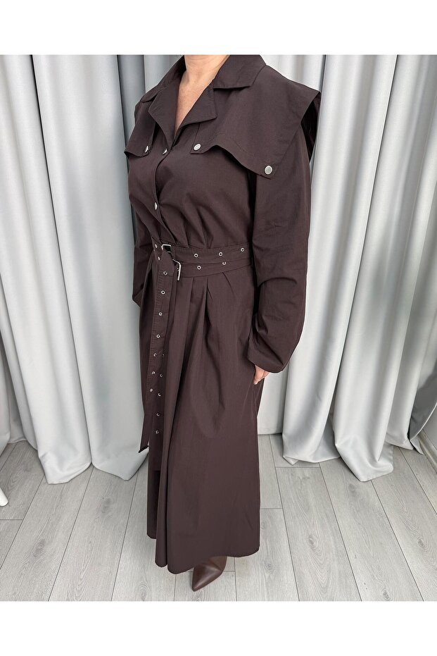 طقم تصميم سيري باللون البني - 3