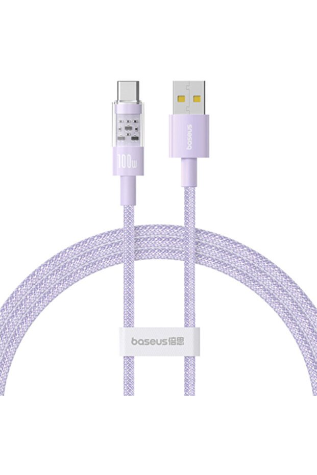 Type-C Super Fast Charge Cable Baseus, 100W, 1m - 1