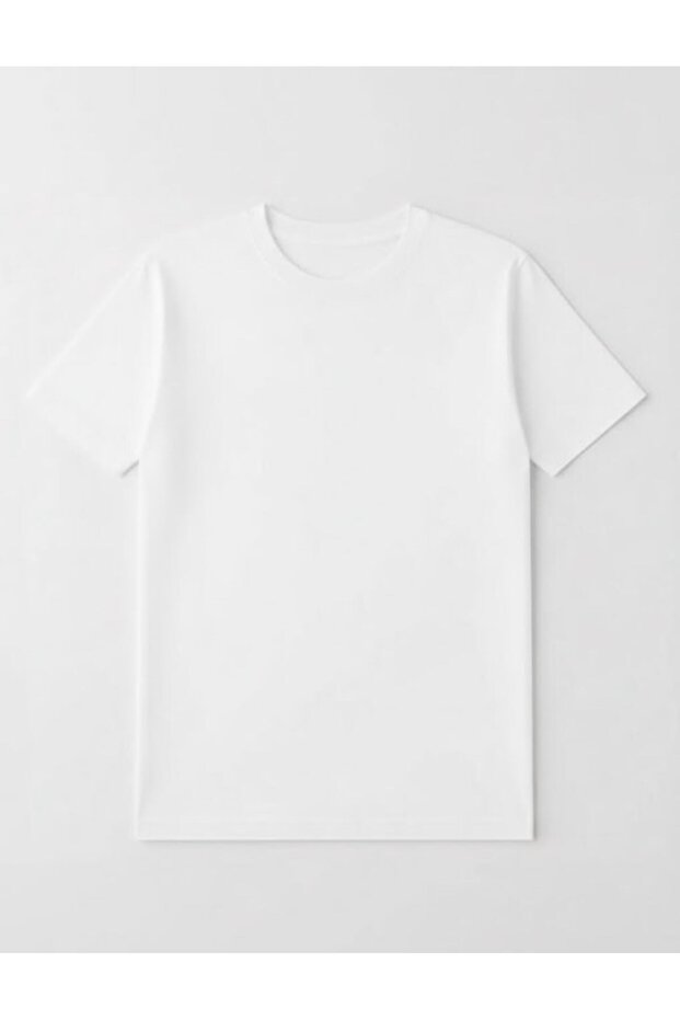 تي شيرت رجالي أساسي مصنوع من القطن بنسبة 100% - 1