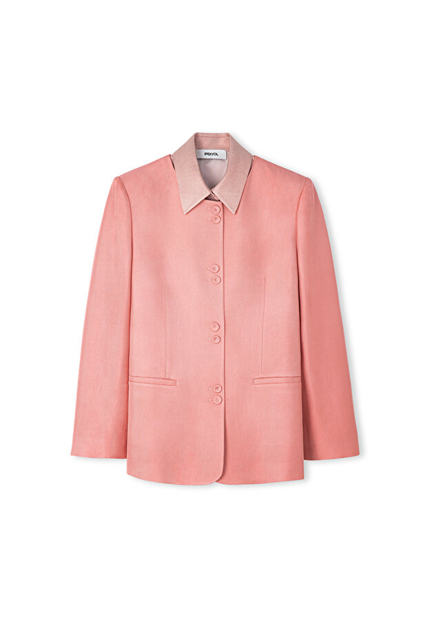 Çift parça görünüm blazer - 3