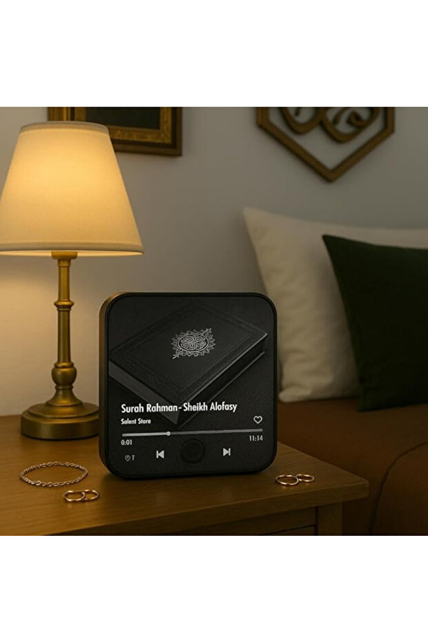 Quran Speaker, Magnetic easily placed on Steel objects, Preloaded Quran, For Ramadan & Eid gifts,