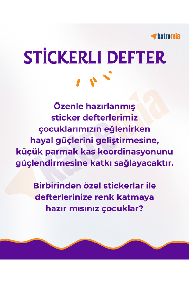 (1-4) STİCKER DEFTER - 6