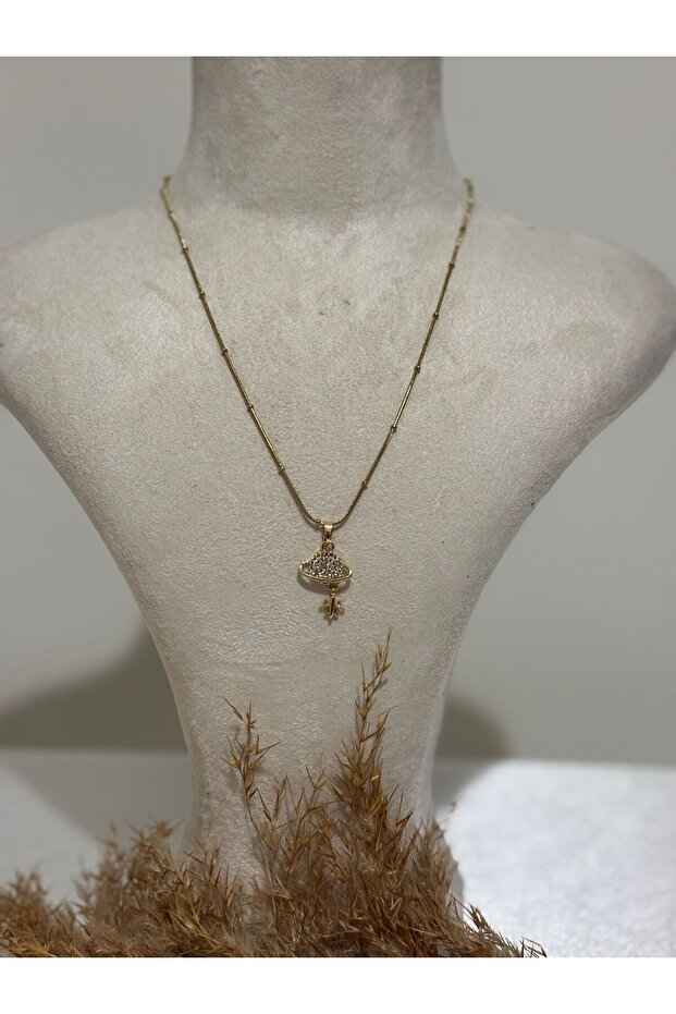 Saturn Çelik Kolye - 3