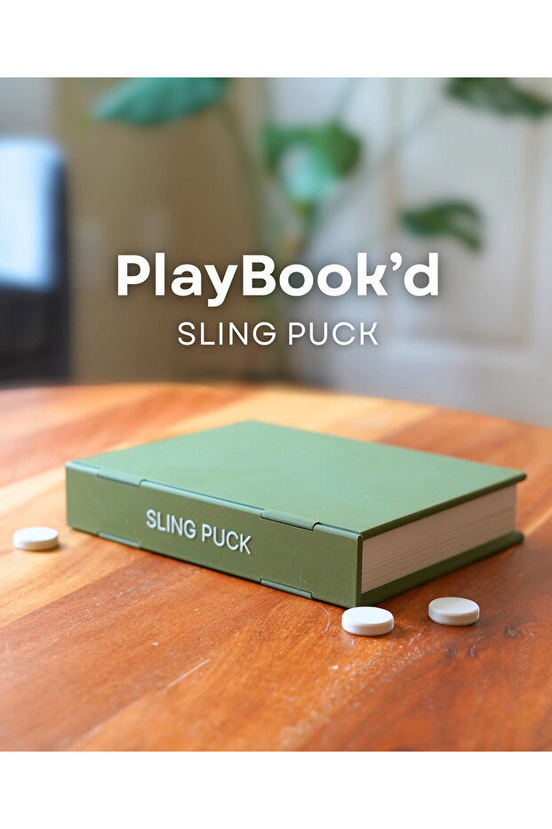 Sling Puck -Sapan Diski 3D kitap - 3