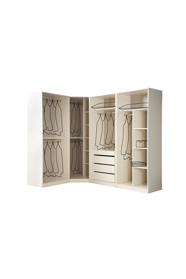 Boho Köşe Gardırop - 3