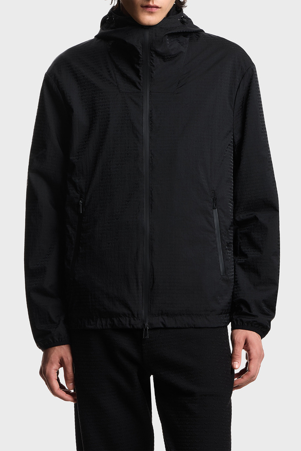 Regular Fit Logo Hooded Coat Men's Coat Em004952 Af15384 Uc001
