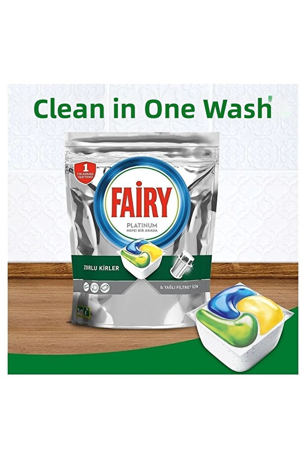 Platinum 50 Pack Washing Dishwasher Detergent Tablets