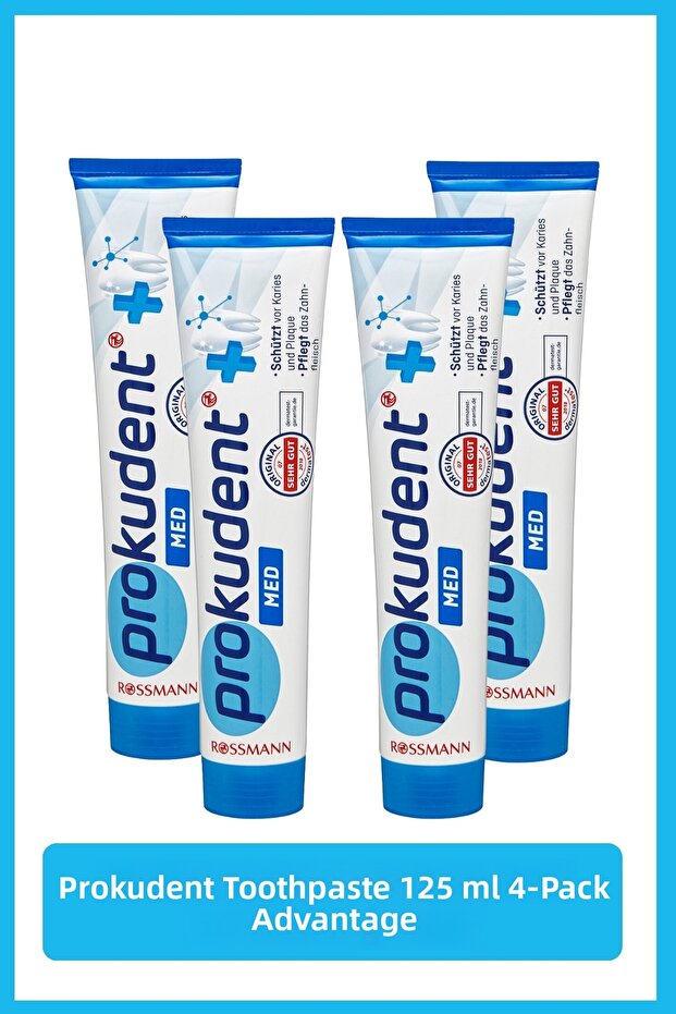Toothpaste 4X125 ml