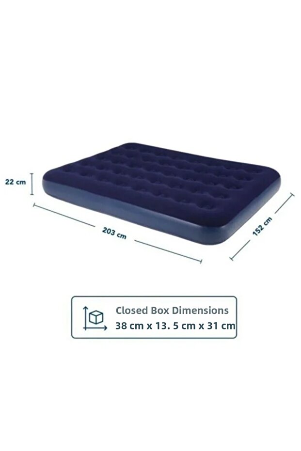 Ieg. ™   Double soft inflatable bed - 3
