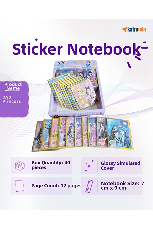Stickered Notebook - with Box - 2