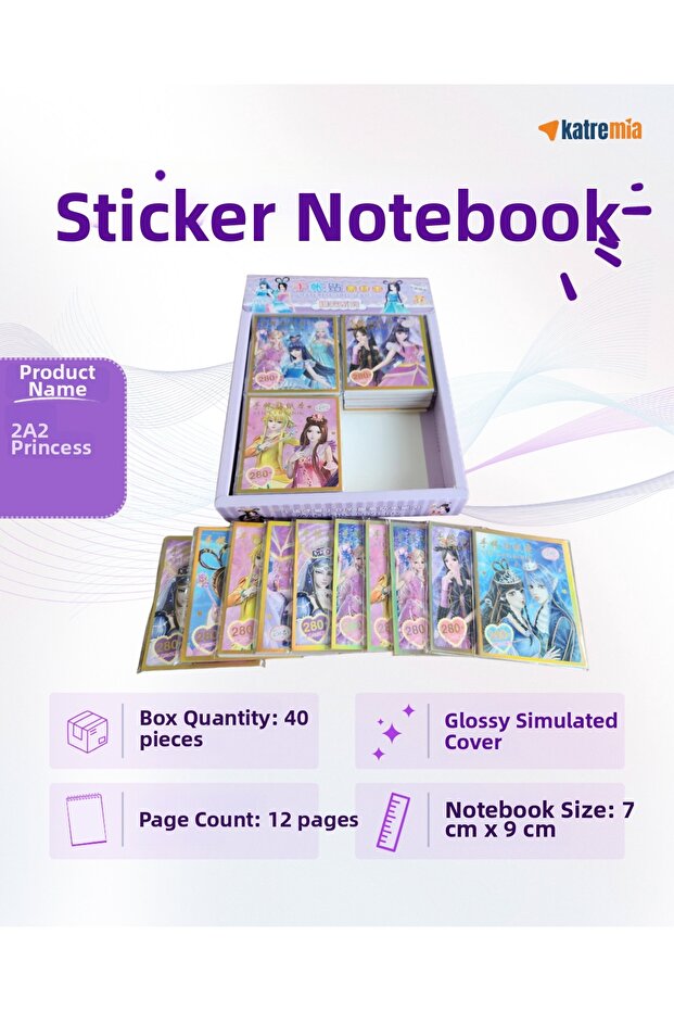 Stickered Notebook - with Box - 1