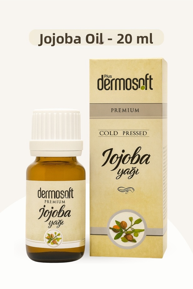 Jojoba Oil 20 ml – Cold Pressed Herbal Oil for Care Purposes
