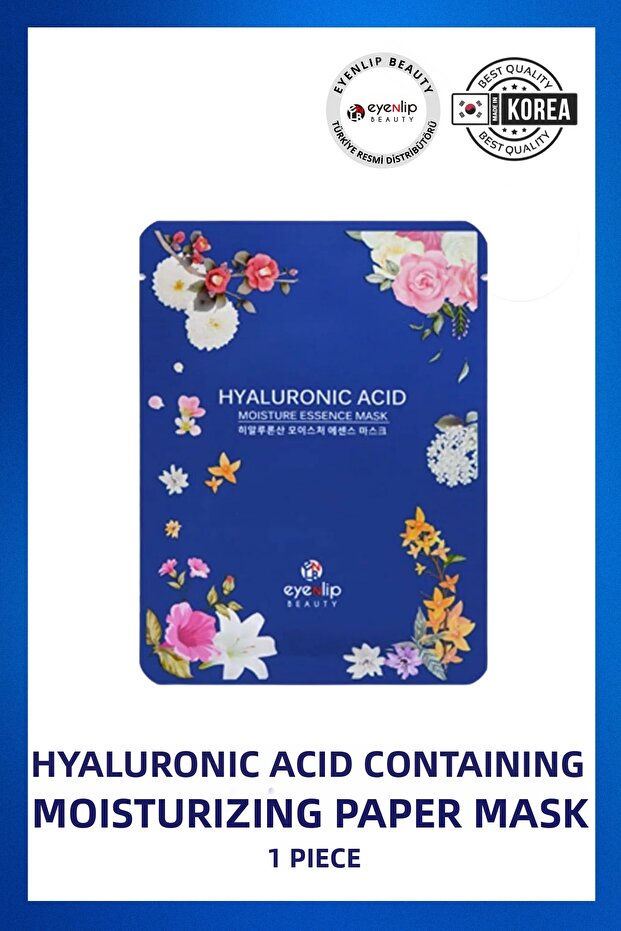 Paper Mask Containing Hyaluronic Acid