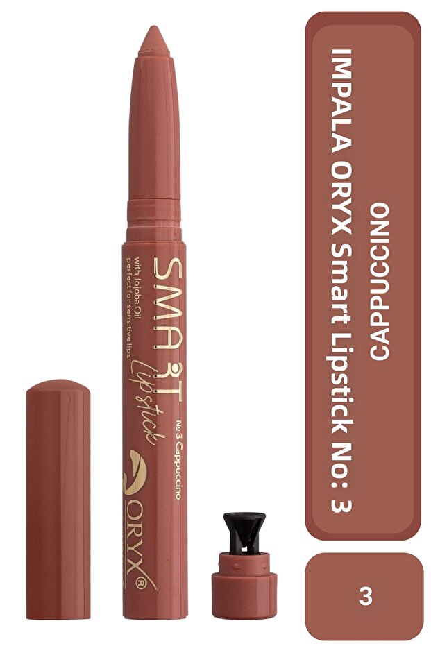 Lipstick - Oryx Smart Lipstick No: 3 Cappuccino / Kapuçi̇no