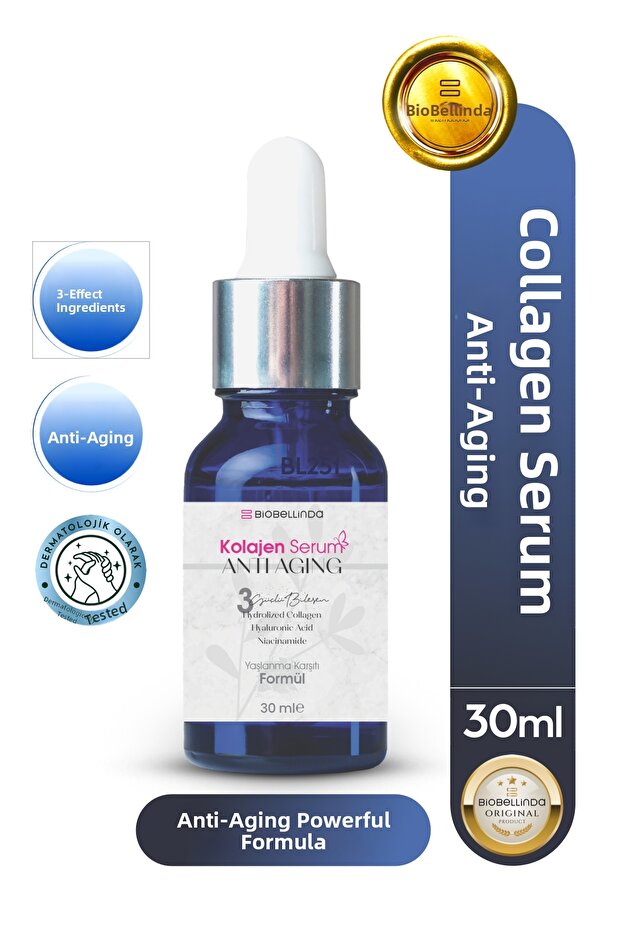 Anti-Aging 3-Action Anti-Aging Collagen Serum 30 ml