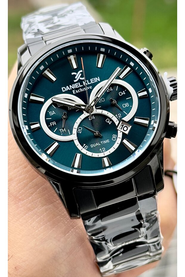 Erkek Çelik Kol Saati+bileklik - 3