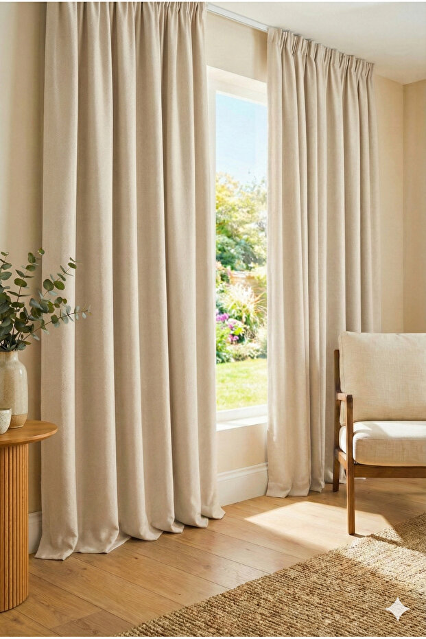 Mr.stock Blackout Light-Blocking Sun Visor Drapery Curtain Single Panel - 12189